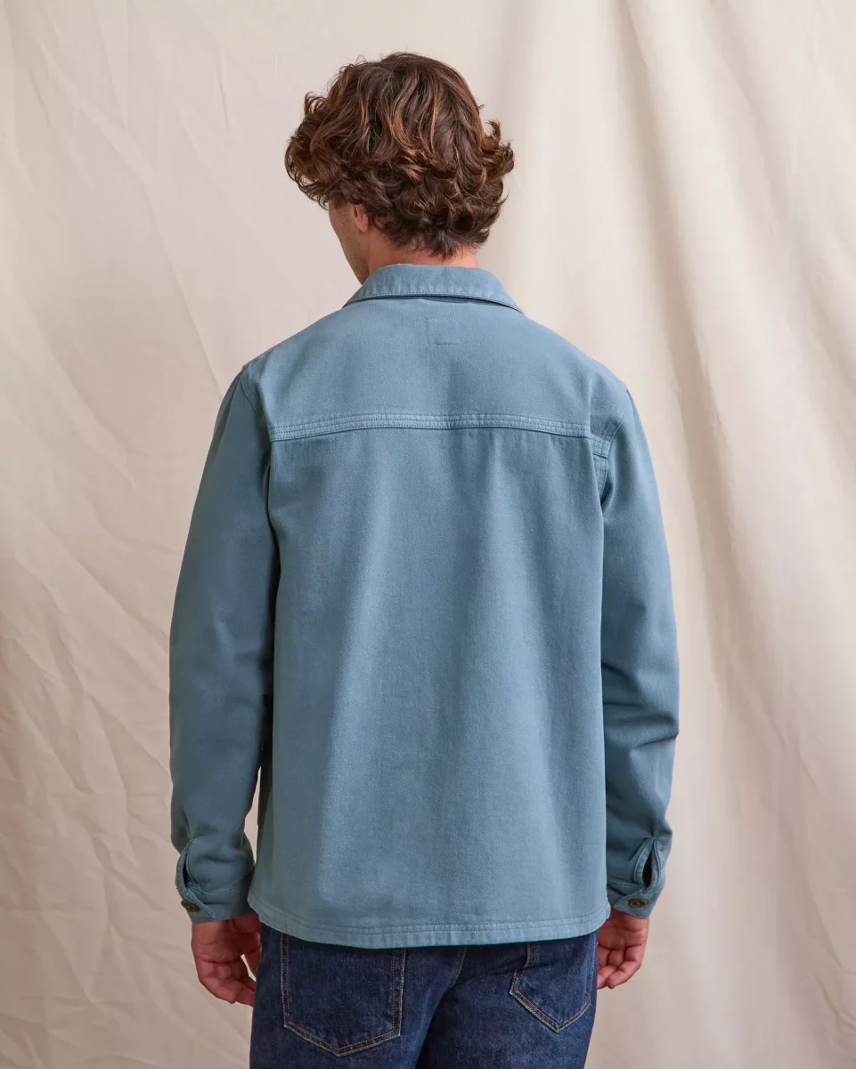 Veste Ville Veste Peintre Coton 3pp Bleu Moyen – Image 5
