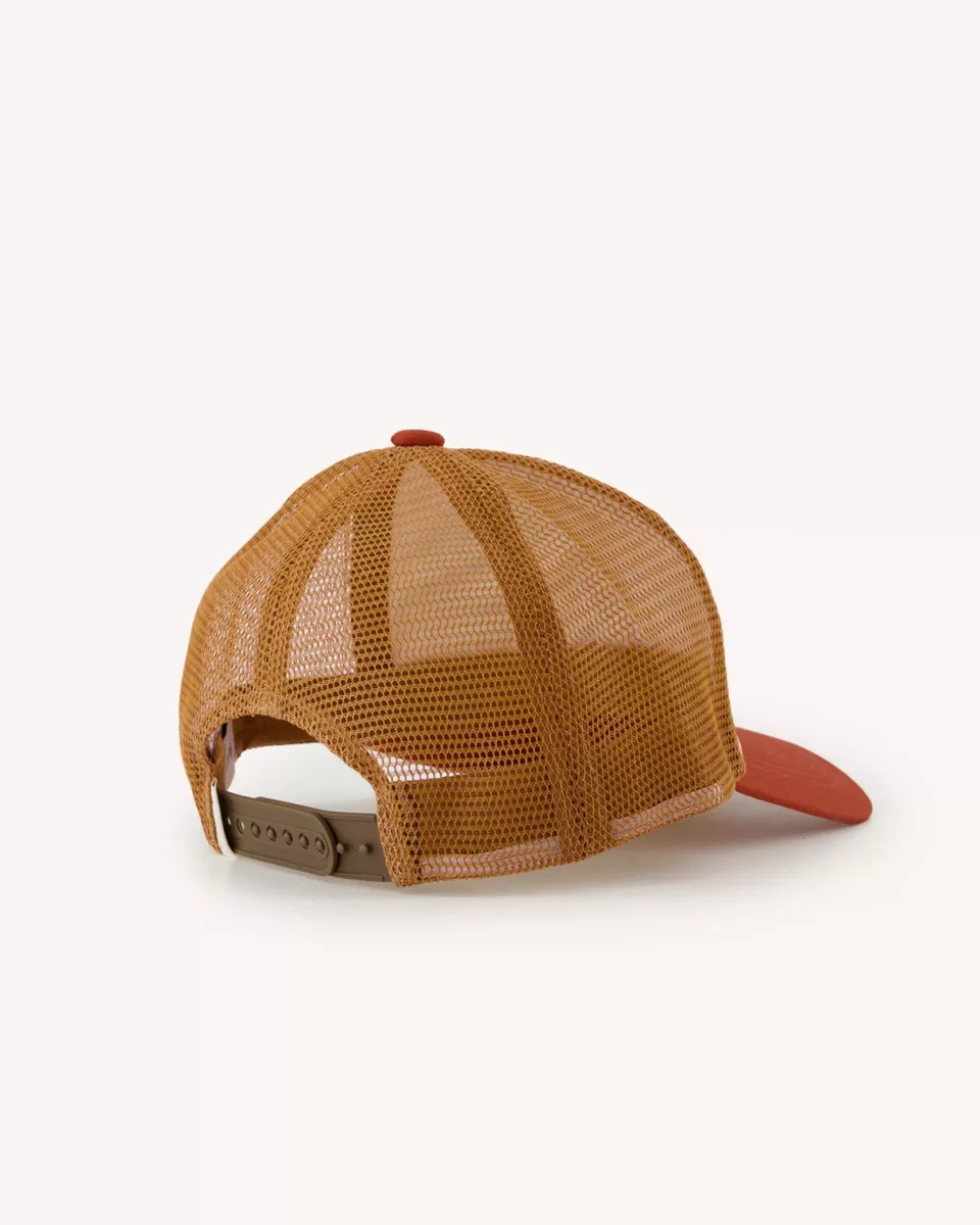Accessoire Casquette Trucker Orange Moyen – Image 2
