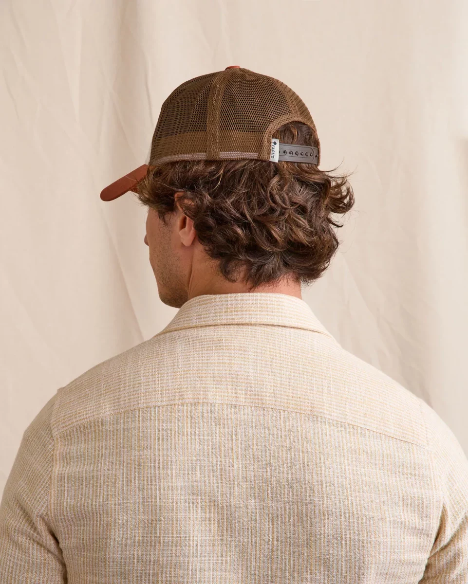 Accessoire Casquette Trucker Orange Moyen – Image 5