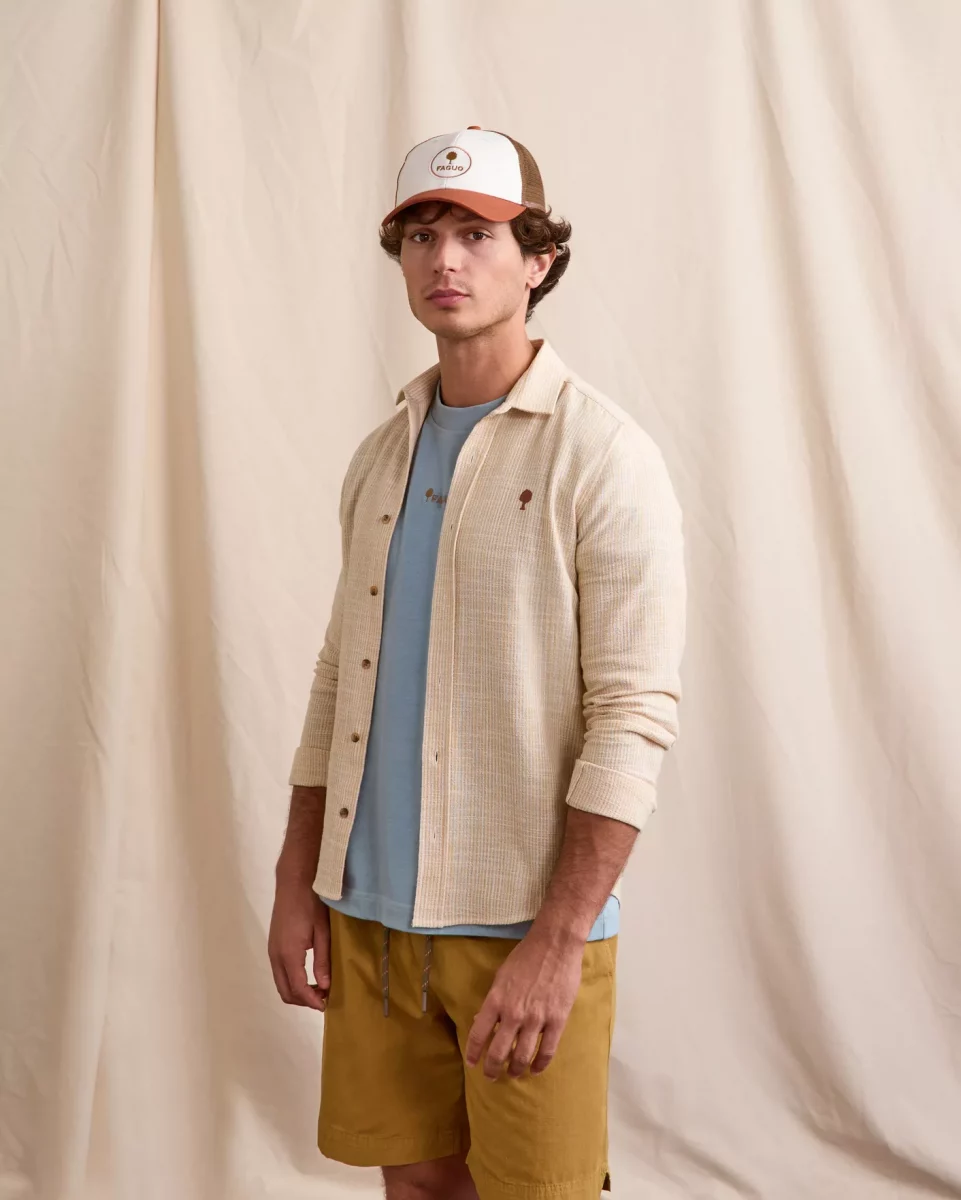 Accessoire Casquette Trucker Orange Moyen – Image 6