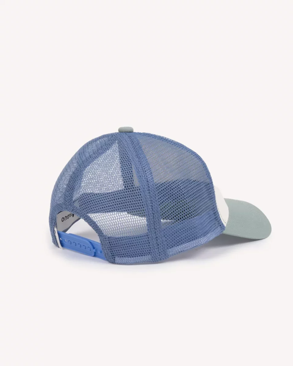 Accessoire Casquette Trucker Bleu Moyen – Image 2