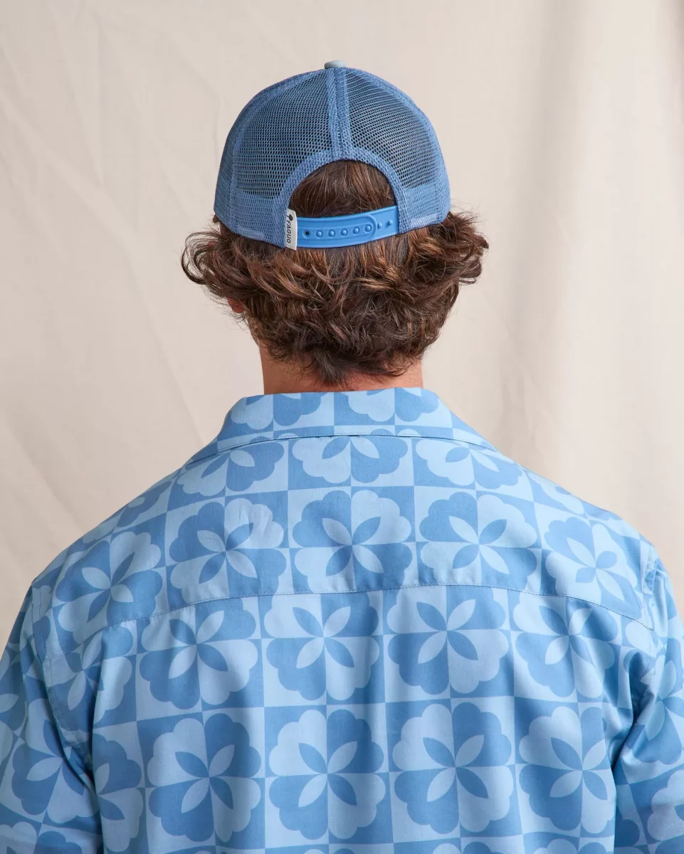 Accessoire Casquette Trucker Bleu Moyen – Image 5