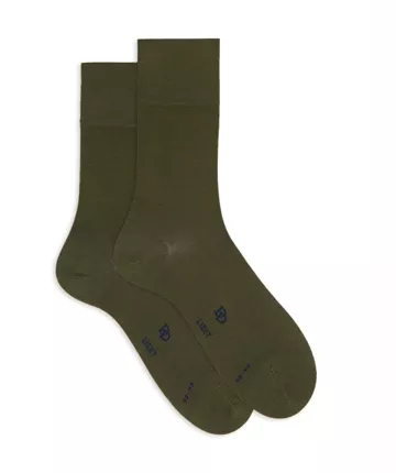 Accessoire Chaussettes Light Ecosse Kaki Moyen