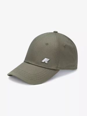 Accessoire Casquette Us Coton Uni Kaki Moyen