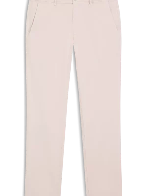 Pantalon Sport Satin Stretch Uni Rose Clair