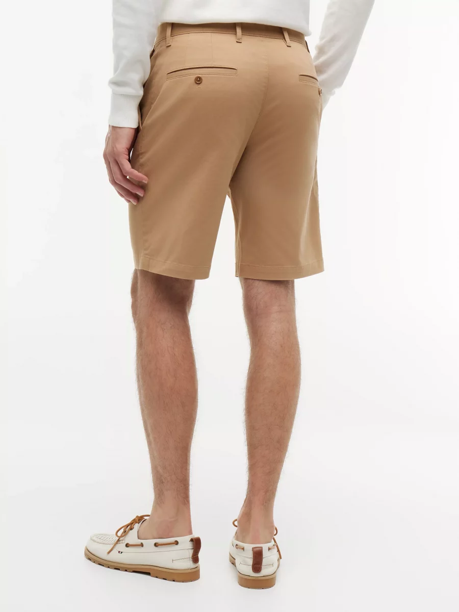 Pantalon Bermuda Chino Short Ceinture Beige Moyen – Image 3