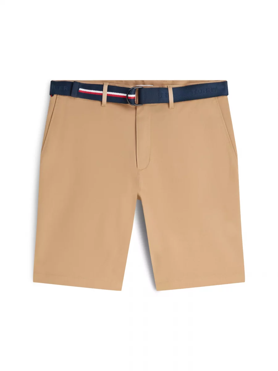 Pantalon Bermuda Chino Short Ceinture Beige Moyen – Image 5