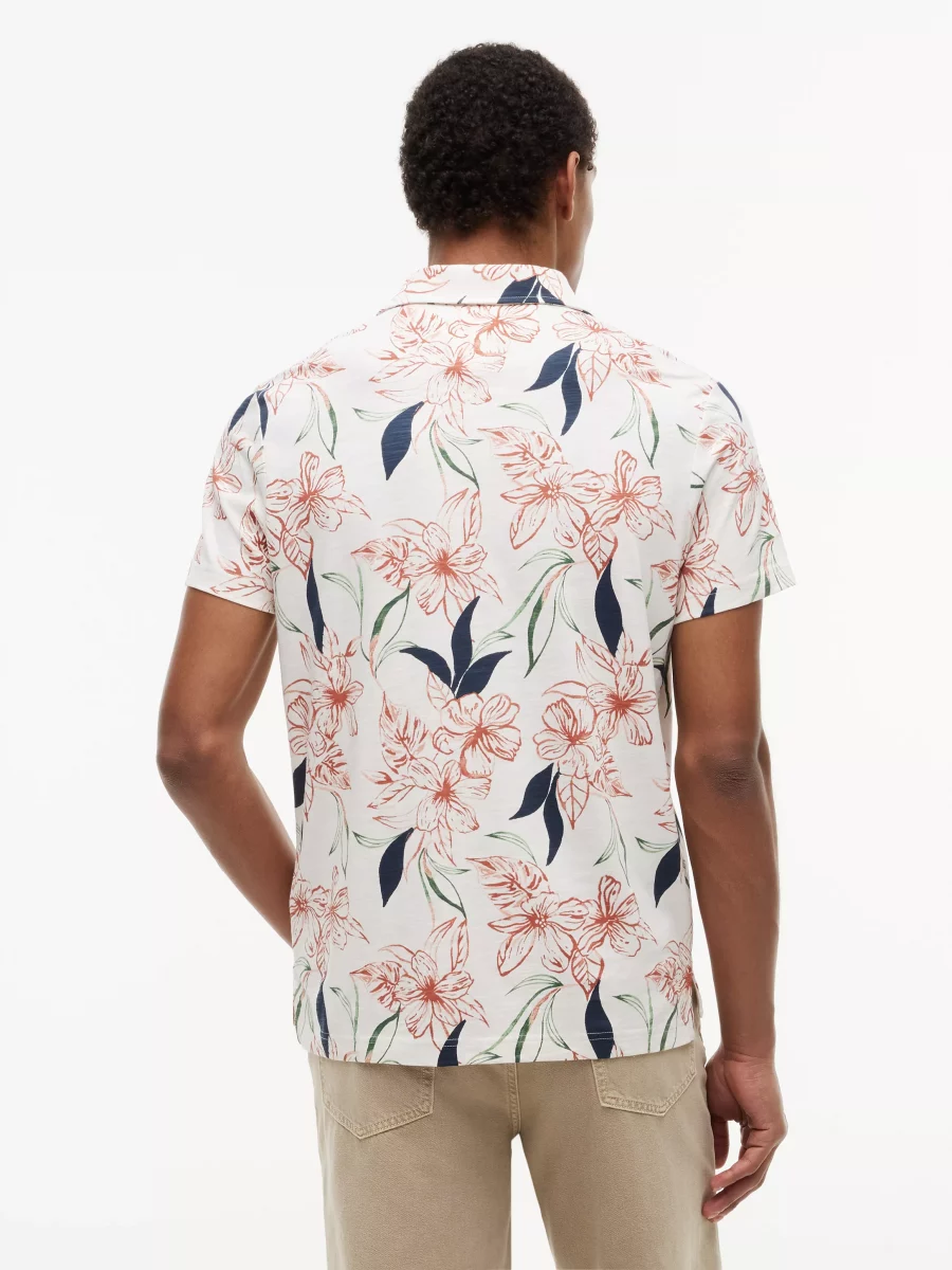 Polo Manches Courtes Allover Fleurs Divers – Image 3