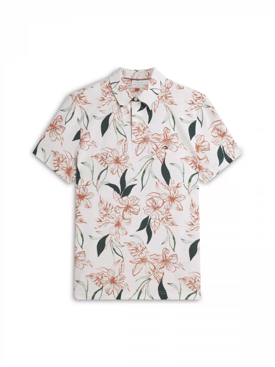 Polo Manches Courtes Allover Fleurs Divers – Image 5