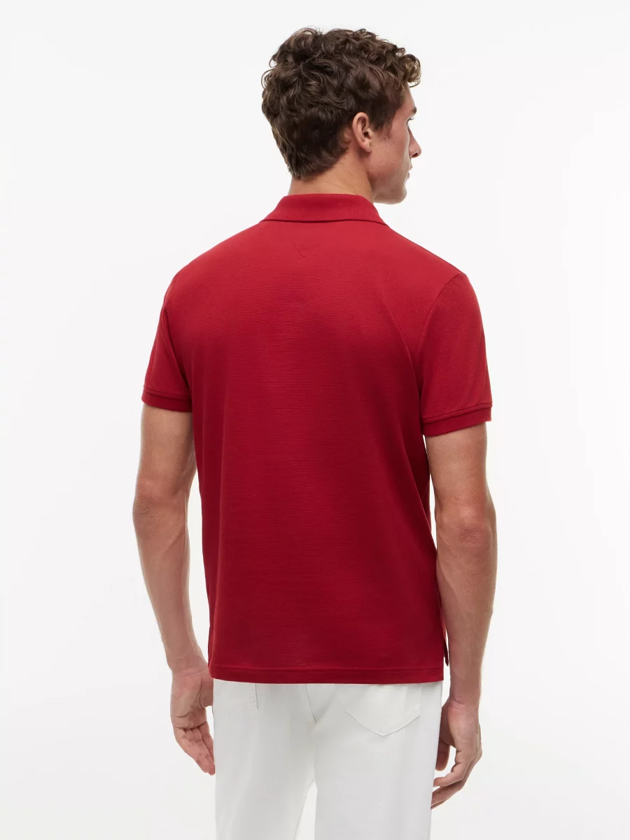 Polo Manches Courtes Broderie Drapeau CŒur Rouge Moyen – Image 3