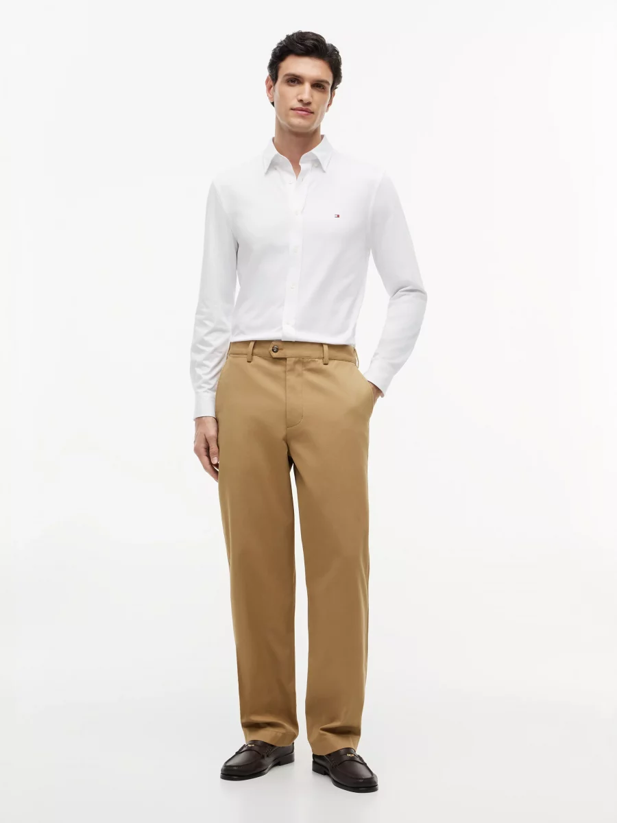 Chemise Manches Longues Sport Performance Interlock Blanc – Image 4