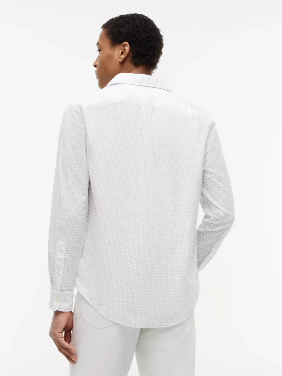 Chemise Manches Longues Sport Immrime Etoile Blanc – Image 3