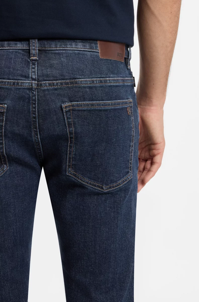 Jean Denim Denim Stone Bleu Moyen – Image 4