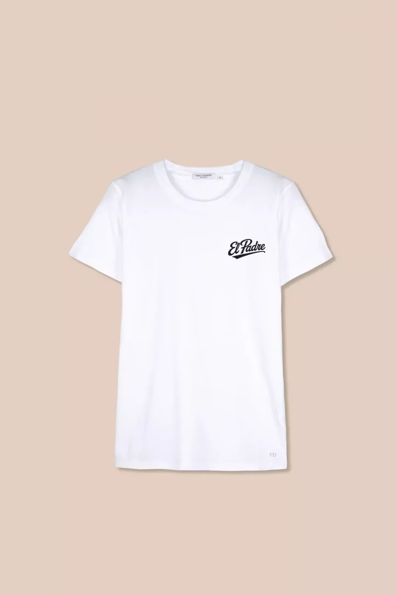 T-shirt Manches Courtes El Padre Blanc