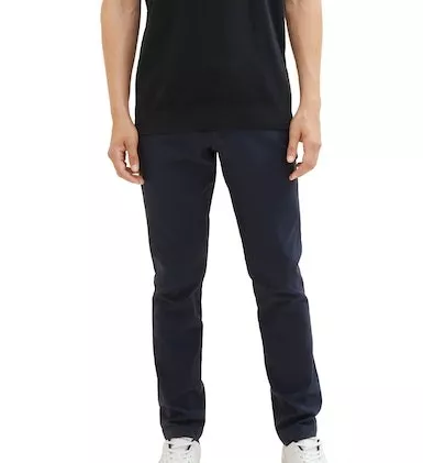 Pantalon Sport Slim Traveler Micro Structure Bleu Fonce – Image 2